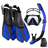 NNETM 3-Piece Snorkeling Set with Fins and Mask