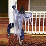 NNETM Skeleton Mannequin Halloween Wall Climbing Decoration