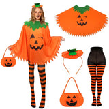 NNETM Halloween Pumpkin Costume Set for Women