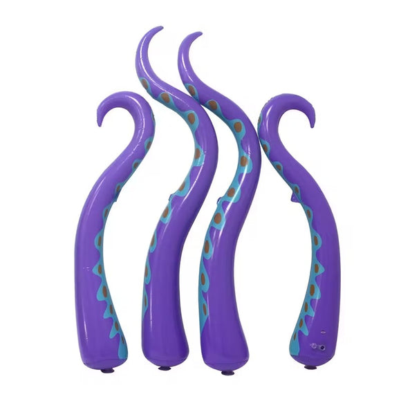 NNETM Halloween Inflatable Tentacle Decorations Purple