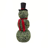NNETM Christmas Topiary Snowman Outdoor Decoration