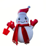 NNETM Classic Inflatable Christmas Snowman Decoration