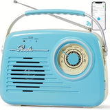 NNETM Portable USB/SD Card Bluetooth Radio Speaker