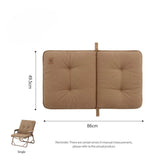 NNETB Outdoor Folding Camping Chair with Backrest