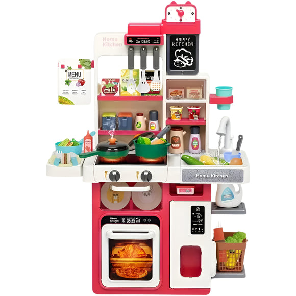 NNETM Kitchen Toy Set for Toddlers with Stove & Sink