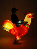 NNETM Men Inflatable Rooster Costume Adult Party Wear