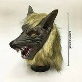 NNETM Wolf Mask Costume Set Halloween Party (3pcs)