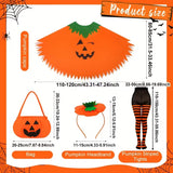 NNETM Halloween Pumpkin Costume Set for Women