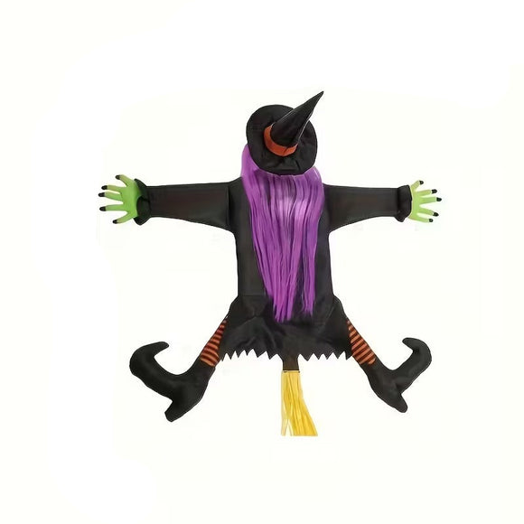 NNETM Flying Witch Halloween Decoration Outdoor Yard Hanging