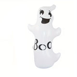 NNETM Pumpkin and Ghost Duo Halloween Decoration