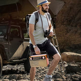 NNETM Portable AM/FM/SW Radio with USB/TF/AUX