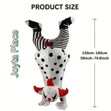 NNETM Halloween Inflatable Clown Set Battery