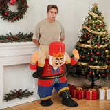 NNETM Nutcracker Soldier Inflatable Ride-On Costume