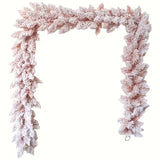 NNETM Pink Christmas Garland Pine Cedar