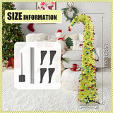 NNETM Curved Pop-Up Christmas Arch Tree