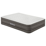 NNEDSZ Air Mattress Queen Inflatable Bed 46cm Airbed Grey
