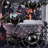NNETM Halloween Spider Bat Balloon Set (6pcs)