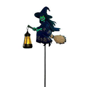 NNETM Halloween Solar LED Witch Pendant Light