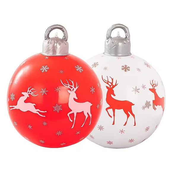 NNETM Large Inflatable Christmas Balloons (2pcs)