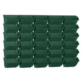 NNETM Wall-Mounted Vertical Stacking Planter Set (30pcs)