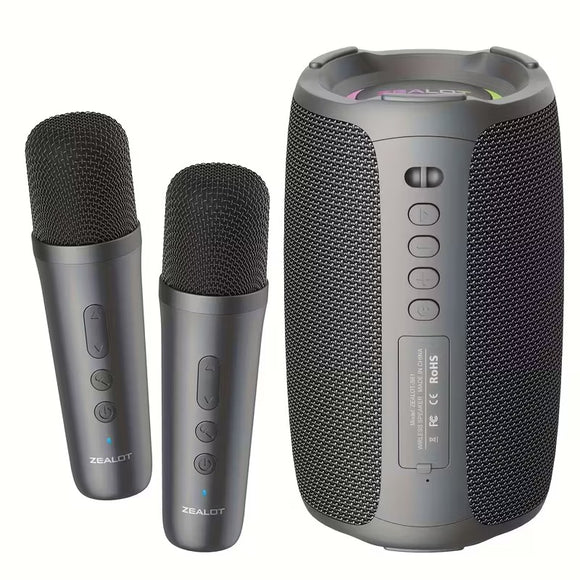 NNETM Wireless Speaker with Dual Microphones