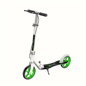 NNETM Foldable Iron Scooter with Front Brake