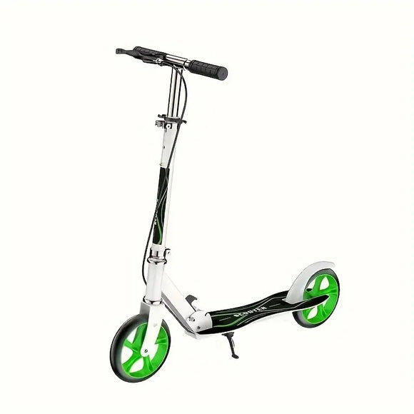 NNETM Foldable Iron Scooter with Front Brake