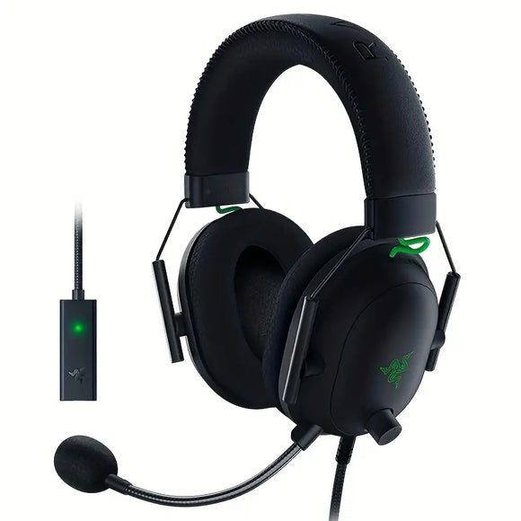 NNETM V2 Wired Gaming Headset with USB Sound Card