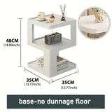 NNETM 3-Tier Plastic Display Cabinet