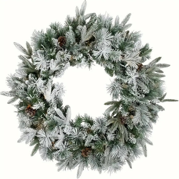 NNETM Classic Snowflake Wreath Christmas Decoration
