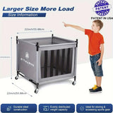 NNETM Ball Storage Cart with Wheels