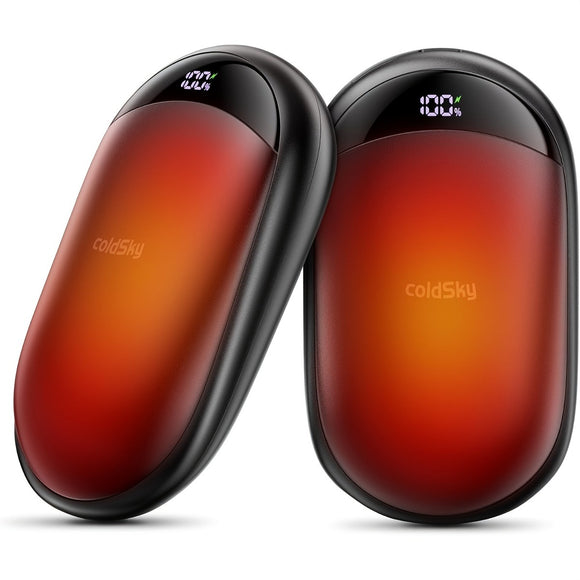 NNETM Magnetic Hand Warmer Pack with Digital Display (2 Pack)