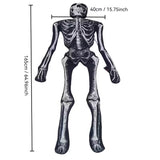 NNETM Gothic Humanoid Skeleton Doll Halloween Decor