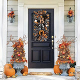 NNETM Halloween BOO Garland Pumpkin Haunted House