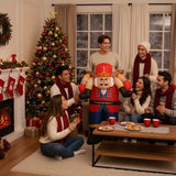 NNETM Nutcracker Soldier Inflatable Ride-On Costume