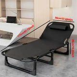 NNETM Sun Lounge Bed with Adjustable Recline