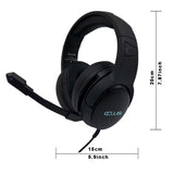 NNETM Wired Gaming Headset with Hidden Microphone RGB