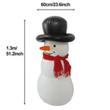 NNETM Giant Inflatable Snowman Christmas Decoration