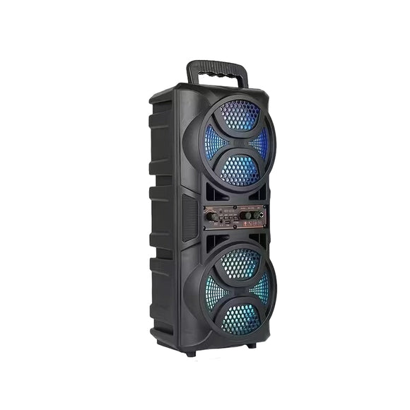 NNETM 3000W Portable Wireless Speaker with Dual Subwoofers