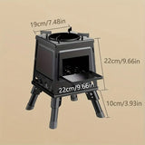 NNETM Portable Folding Fire Pit Stove Outdoor Camping Oven