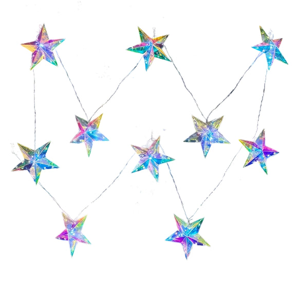 NNETM LED Star String Lights 10-Light Decorative String
