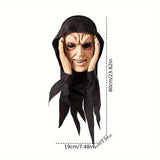 NNETM Witch Hanging Decoration Glowing Eyes