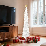 NNETM White Pop-Up Christmas Tree