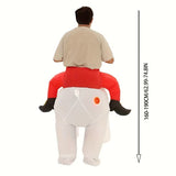 NNETM White Bear Inflatable Costume Adult Unisex