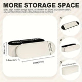 NNETM Oval Folding Footstool with Storage