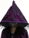 NNETM Halloween Hooded Cape Cloak for Girls