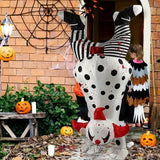 NNETM Halloween Inflatable Clown Set Battery