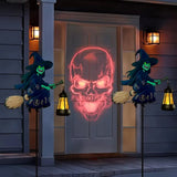 NNETM Halloween Solar LED Witch Pendant Light