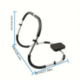 NNETM Abdominal Exerciser Iron Back Extension Bench with Cushion