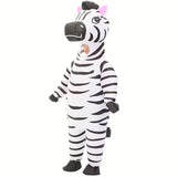 NNETM Zebra Inflatable Costume Suit for Adults